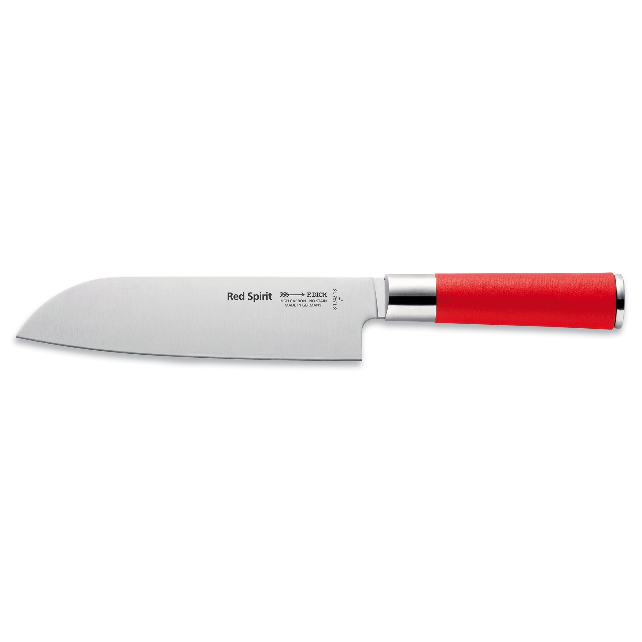 Mercer M24407PL Knife Santoku 7 Nsf Rubber Handle