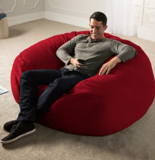 big comfy bean bag bed