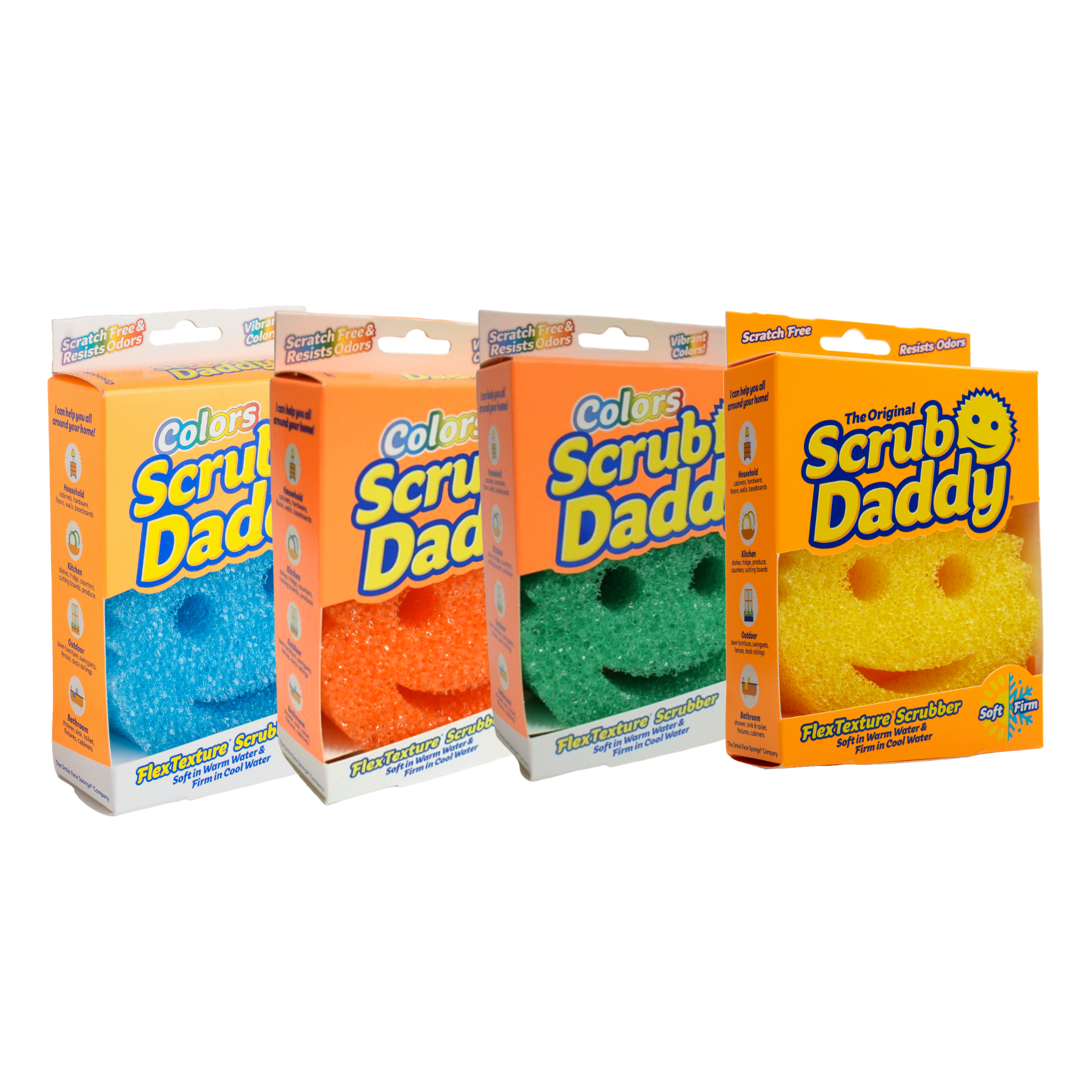 Scrub Daddy FlexTexture Scrubber, NATURALLYBABYPH CO.