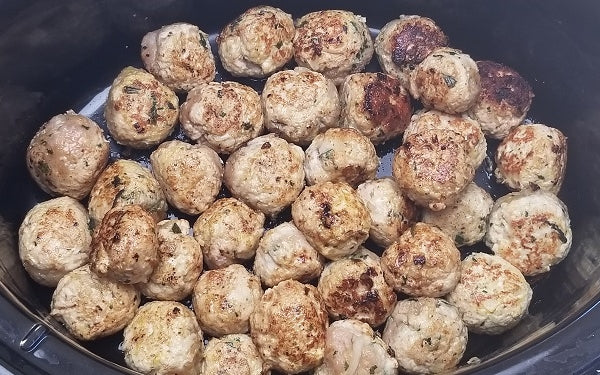 Transfer meatballs to a slow cooker. Add the Kiwi Berry sauce, cook 4-5 hours on Low. Serve with toothpicks.