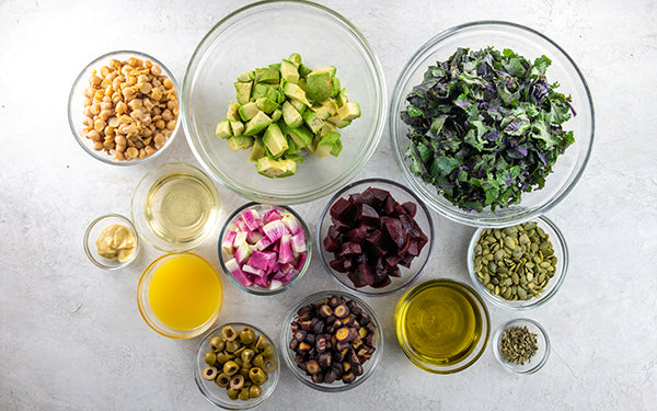 Ingredients for Chopped Salad du Jour
