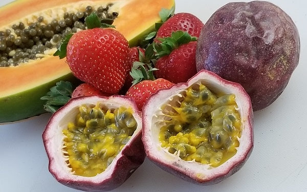 Ingredients for Sugar-Free Passion Fruit Cheesecake
