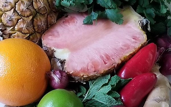 Ingredients for Pickled Onion & Fresno Chile