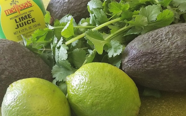 Ingredients for Avocado Lime Sorbet