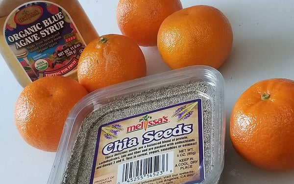 Ingredients for Pixie Tangerine Pancakes