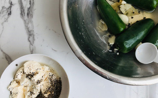 Mix mayo, pickling juice, salt, and black pepper in a small bowl and whisk until combined.