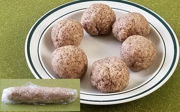 Knead ball into a cylinder, cover in plastic wrap and refrigerate for 30 minutes. Then unwrap and cut the dough into sections - roll the sections into balls – roll balls flat into tortillas between sheets of wax paper with a rolling pin or press in a tortilla maker.