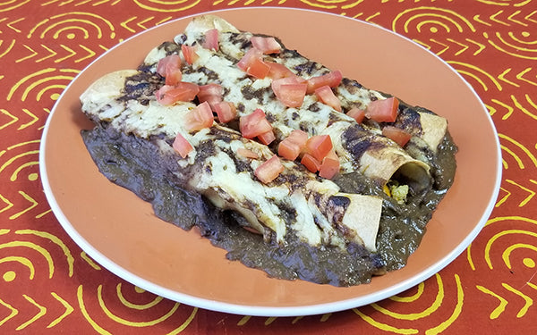 Image of Meatless Mole Enchiladas