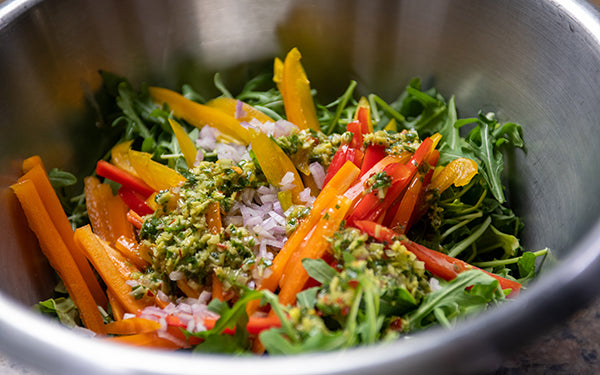 Image of salad in bowl