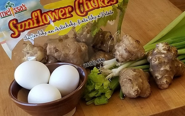 Ingredients for Mock Potato Salad (NO cauliflower)