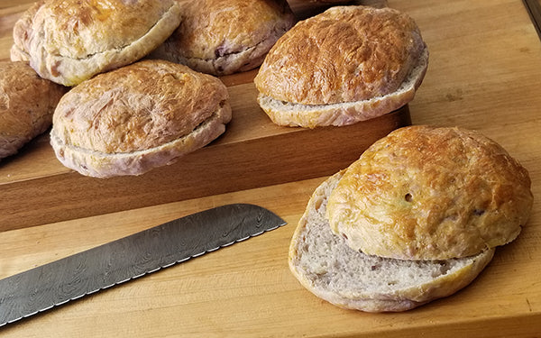 Image of Purple Potato Hamburger Buns