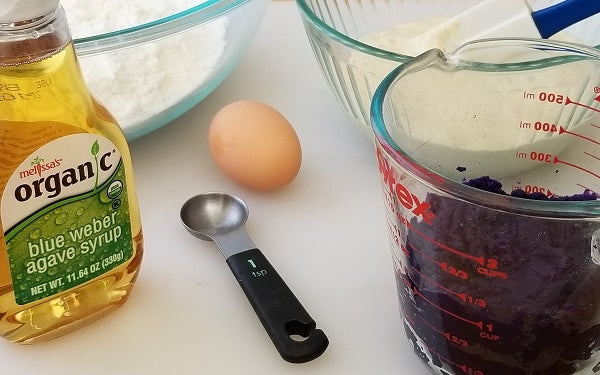 Image of Agave, Egg, Yeast and Purple Potato