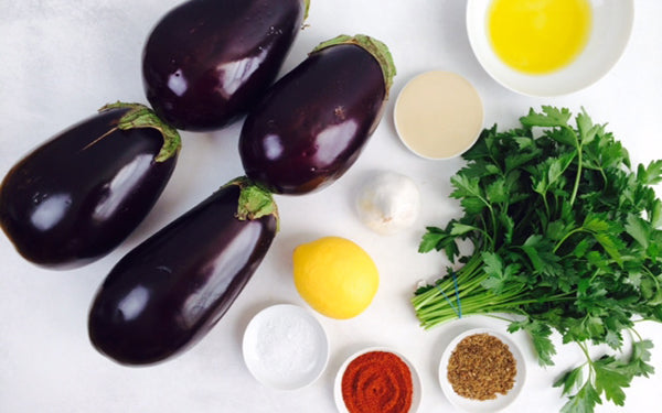 Image of Ingredients for Baba Ghanoush