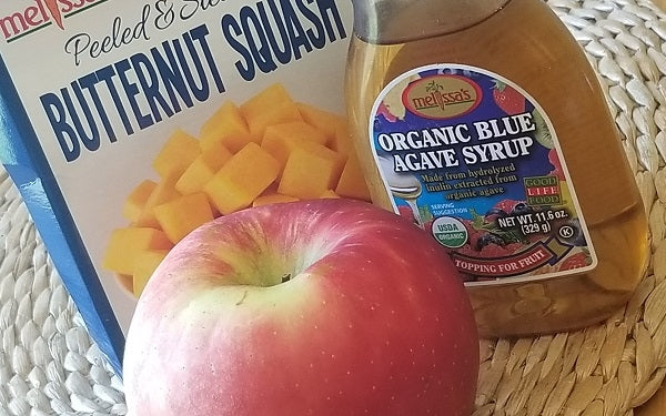 Ingredients for Butternut Squash Stuffed Apples