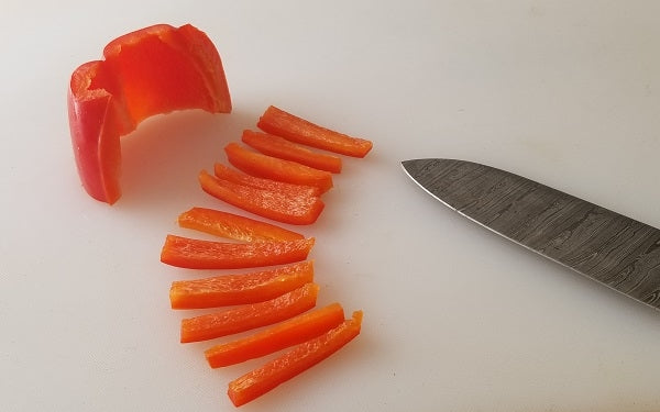 Image of bell pepper cut into strips