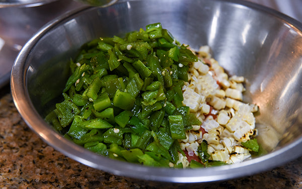 Image of ingredients in mixing bowls