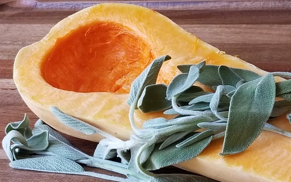 Ingredients for Butternut Mascarpone Bake