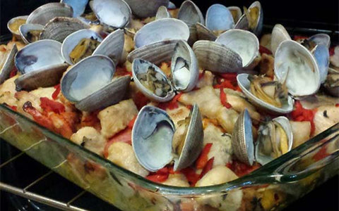 Image of baked paella