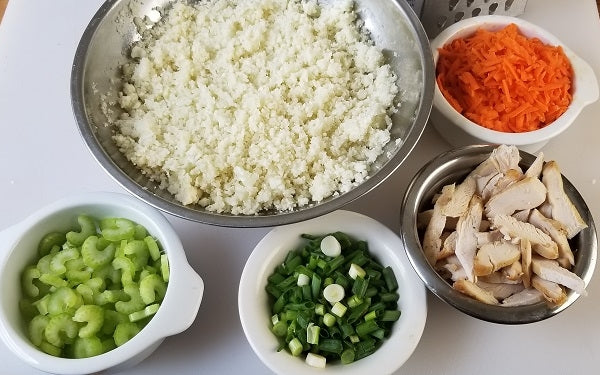 Prep all the rest of ingredients in advance [mise en place] before starting to stir fry.