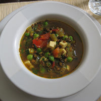 Image of Harira with Roasted Vegetables
