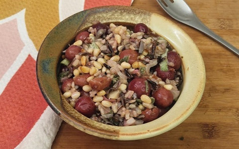 Image of Grapes and Rice