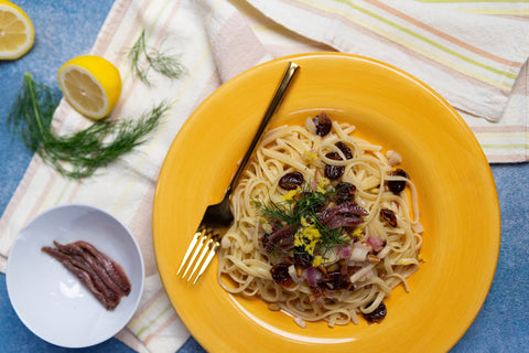 Image of Sicilian Pasta with Fennel and Anchovies