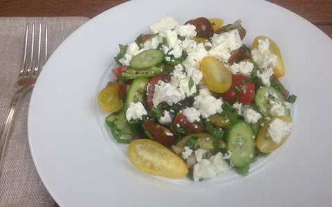 Image of French Summer Feta Salad