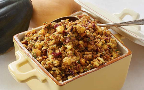 Image of Cornbread Sausage and Chestnut Dressing