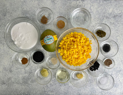 Image of Ingredients for chutney