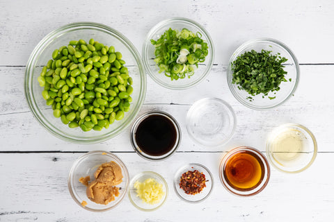 Image of Ingredients for Edamame Salad