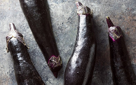 Image of Japanese eggplants