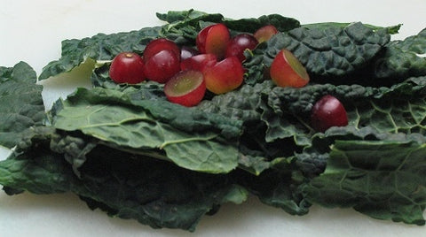 Image of Grapes and Kale