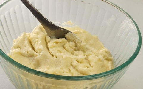Image of steamed and mashed cauliflower