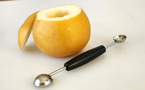 Image of Butterscotch pear and baller