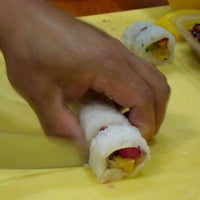 Image of sushi roll assembly