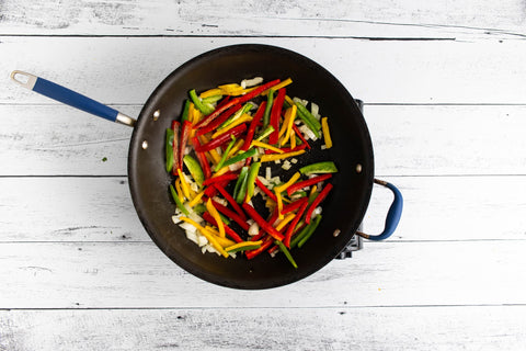 Image of sauteed bell peppers