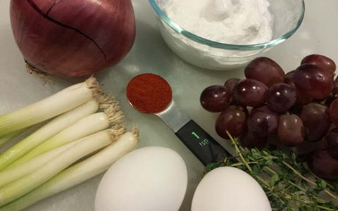 Image of Ingredients for Three-Potato Salad