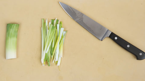 Image of cut leeks