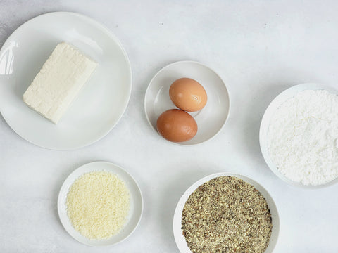 Image of Ingredients on kitchen counter top