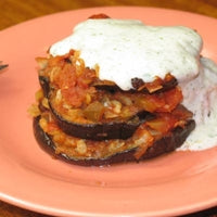 Image of Spicy Rice and Eggplant Casserole