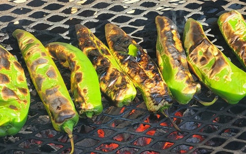 Image of grilled Hatch Peppers
