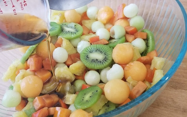 Image of cut mixed fruit