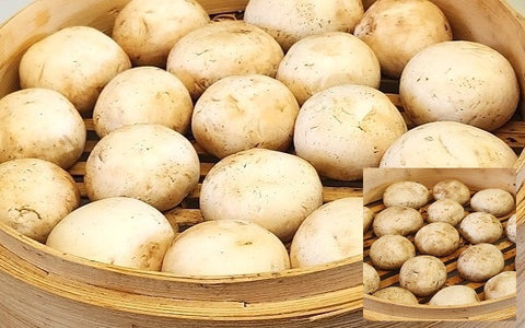 Image of steamed mushrooms