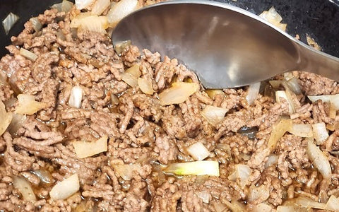 Image of cooking ground beef
