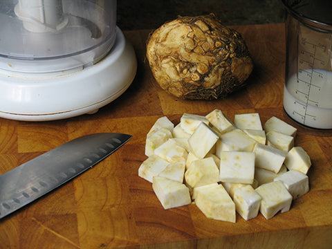 Image of Ingredients for Celery Root Purée