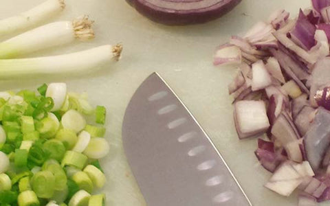 Image of diced onions