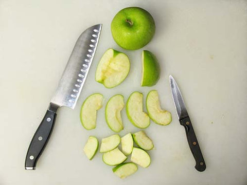 Image of apple cut into wedges