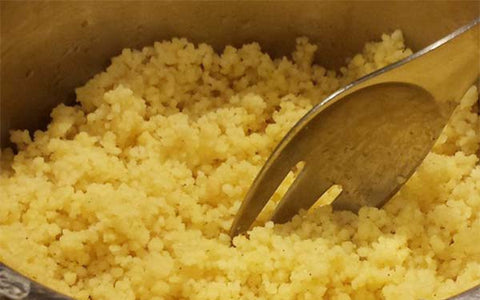 Image of preparing couscous