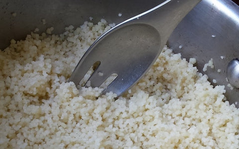 Image of preparing couscous