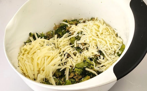 Image of broccoli with cheese